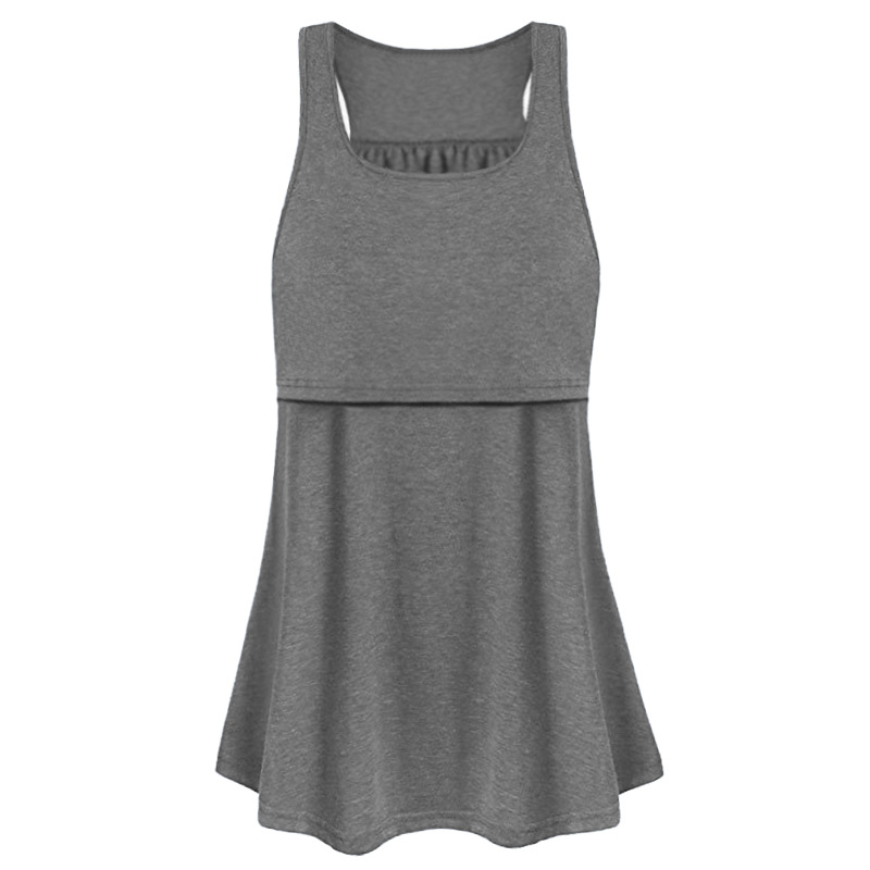 Maternity wear tank top style push up and push down invisible nursing bra-044