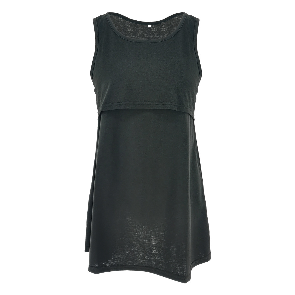 Maternity wear tank top style push up and push down invisible nursing bra-044 02