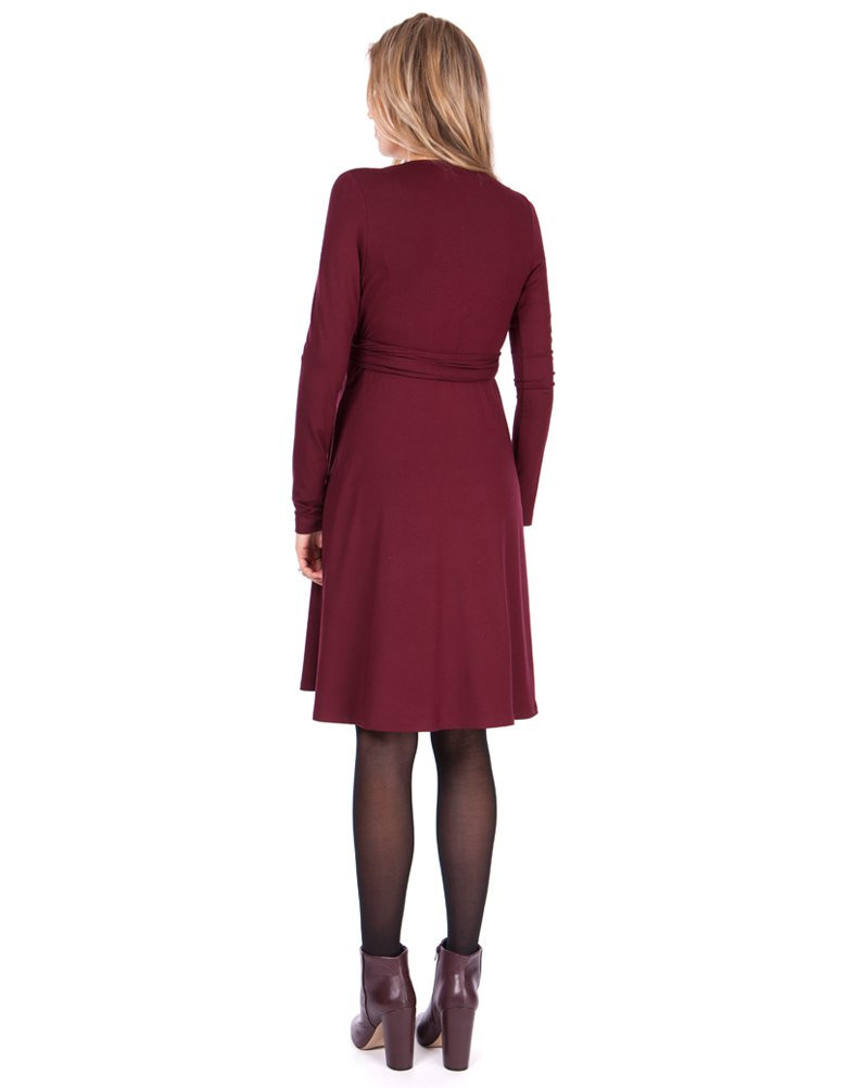 Pregnant women nursing dress fashion V-neck nursing dress-038